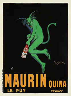 Maurin Quina, 1906. Creator: Cappiello, Leonetto (1875-1942) Maurin Quina, 1906. Creator: Cappiello, Leonetto (1875-1942)