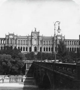 The Maximilianeum, Munich, Germany, c1900.Artist: Wurthle & Sons The Maximilianeum, Munich, Germany, c1900.Artist: Wurthle & Sons