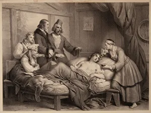 Mythology Allegory Literature Prints: Mazeppa, First half of the 19th cent. Creator: Devéria, Achille (1800-1857)