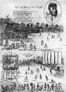 A memento of James Southertons benefit cricket match, 19th century (1912) A memento of James Southertons benefit cricket match, 19th century (1912)