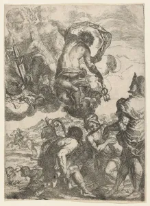 Italian Heritage Art Gallery Prints: Mercury (Hermes), Juno (?) Mars