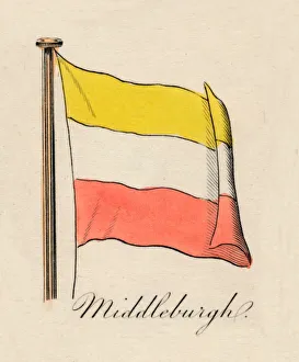 Netherlands Maritime History Prints: Middlesburgh, 1838