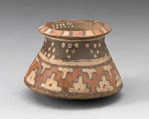 Miniature Jar Print, Textile-Like Pattern, A.D. 1450/1532