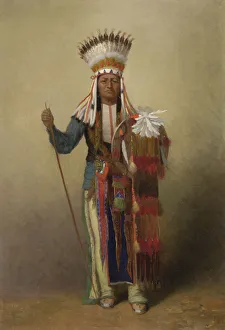 Minimic Print, 1878 by James Wells Champney