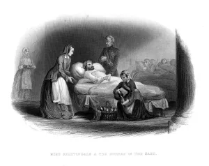 Miss Nightingale and the Military in the East, c1860 Miss Nightingale and the Military in the East, c1860