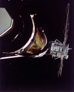 Skylab 2 Solar Array Repair Print, 1973