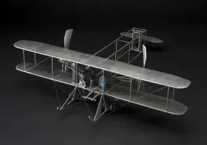 National Air And Space Museum Artifacts Prints: Model, Static, Wright R, ca. 1940. Creator: Charles H. Hubbell