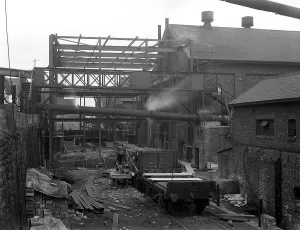 British Civil Engineering Heritage Prints: Modernisation to Silverwood Colliery, Rotherham, South Yorkshire, 1955