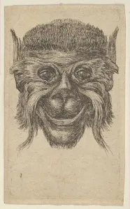 Monkey Mask Print, ca. 1635-45