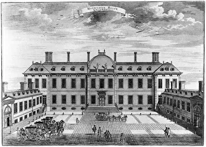 Montagu House, Bloomsbury, 18th century, (1908) Montagu House, Bloomsbury, 18th century, (1908)