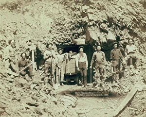 Narrow Gauge Collection: Montana Mine, 1889. Creator: John C. H. Grabill
