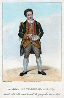 Mr Wilkinson as Michael in Free and Easy, 1822.Artist: R Cooper Mr Wilkinson as Michael in Free and Easy, 1822.Artist: R Cooper