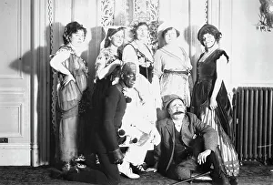 Costume Party in New York City Print, 1910-1915
