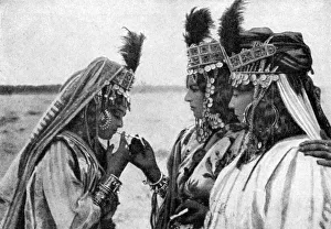 Mulatto girls of the Ouled Nails, Algeria, 1922.Artist: A Bougaut Mulatto girls of the Ouled Nails, Algeria, 1922.Artist: A Bougaut