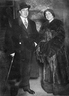Vintage Celebrity Couple Photos Prints: Muratore & Cavalieri, between c1910 and c1915. Creator: Bain News Service