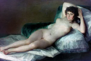 The Naked Maja, c1800. Artist: Francisco Goya The Naked Maja, c1800. Artist: Francisco Goya