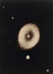 Albumen Silver Print Art Prints: Nebuleuse de la Lyre, ca. 1885. Creators: Paul Henry, Prosper Henry