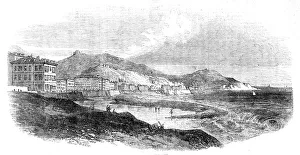 British Holiday Destinations Prints: Nice, from the West, 1854. Creator: Unknown