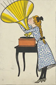 Jung Prints: O, Caruso! Print, 1911 by Moritz Jung