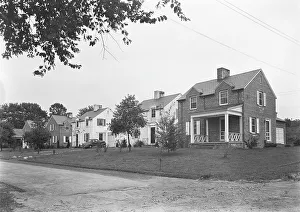 Black And White Building Photos Prints: Oak Ridge Development, Cresskill, New Jersey, 1940. Creator: Gottscho-Schleisner, Inc
