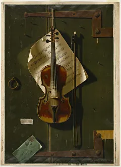 The Old Violin Print, 1887