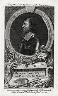 Oliver Cromwell, Lord Protector of England, 1750 Oliver Cromwell, Lord Protector of England, 1750
