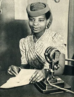 Omoba Adenrele Ademola, daughter of Alake of Abeokuta, Nigeria, calls West Africa, 1942 Omoba Adenrele Ademola, daughter of Alake of Abeokuta, Nigeria, calls West Africa, 1942