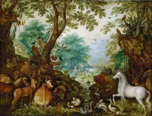 Orpheus And Eurydice Story Prints: Orpheus among the animals