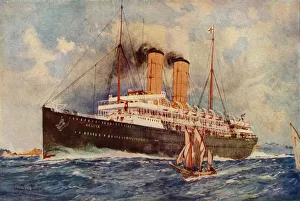 The Orsova (Orient Line) Print, c1930