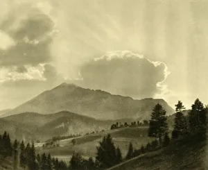 Black And White Austria Photos Prints: The Otscher, Lower Austria, c1935. Creator: Unknown