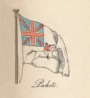 Naval Warfare Illustration Prints: Packets, 1838
