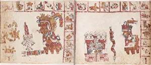 Illuminated Manuscript Art Prints: Page from Codex Vaticanus B