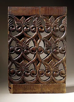 Geometric Design Patterns Prints: Panel (image 1 of 2), 13th century. Creator: Unknown