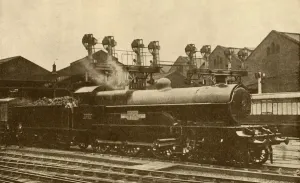 Black And White Train Images Prints: The Patriot. Creator: Unknown