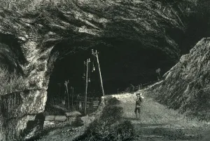 Castleton Derbyshire Prints: The Peak Cavern, c1870
