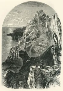 English Channel Scenery Prints: Penolver Point, c1870