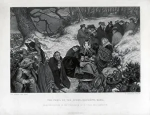 The Peril of the Queen Henrietta Maria, 19th century. Artist: P Lightfoot The Peril of the Queen Henrietta Maria, 19th century. Artist: P Lightfoot
