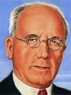 Central Office Of Information Archive Prints: Peter Fraser 1944 (cropped), c1944. Creators: William Timym, Central Office of Information