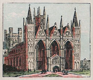 Peterborough Cathedral Prints: Peterborough, c1910