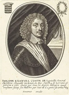 Aristocratic Portrait Prints: Philippe Emmanuel, Count of Ligneville. Creator: Balthasar Moncornet