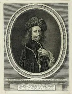 Art Institute Chicago Collection Prints: Pierre Dupuis, Painter to the King, 1663. Creator: Antoine Masson