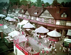 A C K Ware Photography Prints: Pinner Fair, Middlesex, c1955-1965. Creator: Arthur Charles Kirby Ware