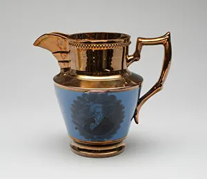 Pitcher, 1830/50 Lustreware Print