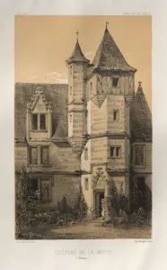 Pl. 39, Chateau De La Motte (Mayenne), 1860. Creator: Victor Petit (French, 1817-1874) Pl. 39, Chateau De La Motte (Mayenne), 1860. Creator: Victor Petit (French, 1817-1874)