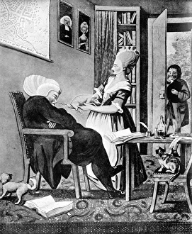 A Pleasing Method of Rouzing the Doctor or a Thythe Pig No Bad Sight. 1770 A Pleasing Method of Rouzing the Doctor or a Thythe Pig No Bad Sight. 1770