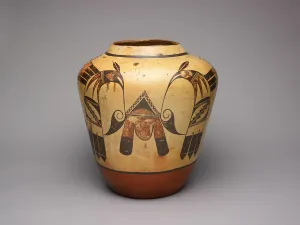 Animal Motifs In Art Prints: Polychrome Jar, c. 1920. Creator: Unknown