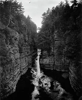 The Pool, Ausable Chasm, N.Y. Print c1905
