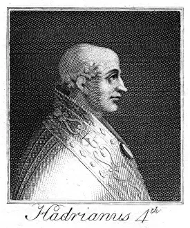 Medieval British History Prints: Pope Adrian IV