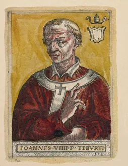 Christianity Art Prints: Pope John IX. Creator: Unknown