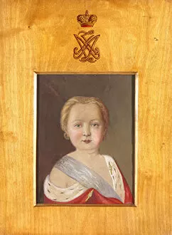 Alexander Pavlovich Collection: Portrait of Alexander I as a Child